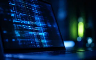 Gehackte Website mit Schadcode